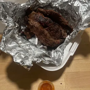 Carne and not enough hot sauce.