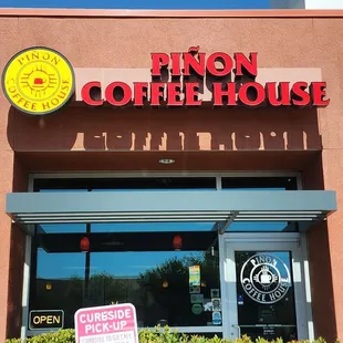 Outside entrance. October 2024