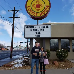 outside sign