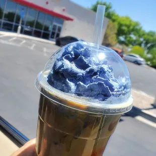 Honey Lavender Iced Latte