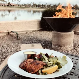 Grilled Salmon Lakeside Salad