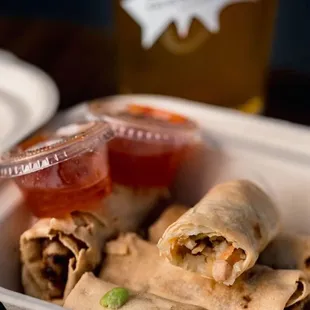 Veggie spring rolls anytime, everyday.