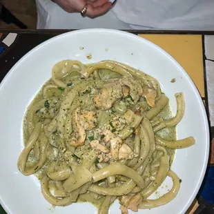 Pesto Cream with Chicken
