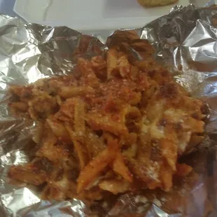 Baked mostaccioli