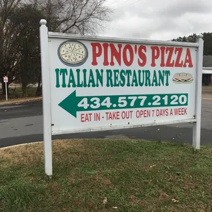 Open 7 days a week ...