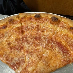 Large cheese pizza