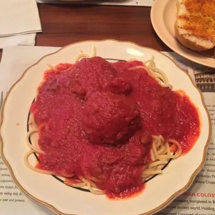 Spaghetti with meat sauce