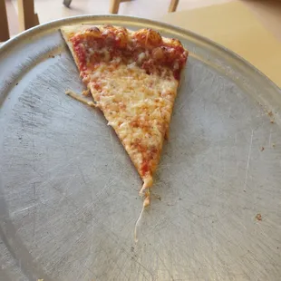 The last slice....which will soon be devoured.