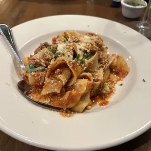 Papardelle con ragu