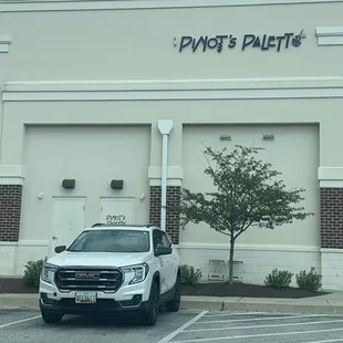 View from rear parking lot.