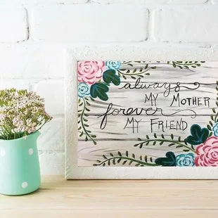Mother&apos;s Day class w/bottomless mimosas! https://www.pinotspalette.com/fayettemall/event/163662