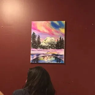 Painting this masterpiece
