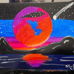 Finished masterpiece