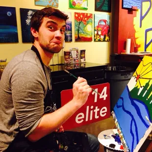 Monet in the making.