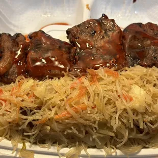 One item plate, tasty