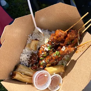 Pinoy Rice Combo w/extra