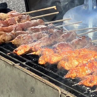 chicken skewers