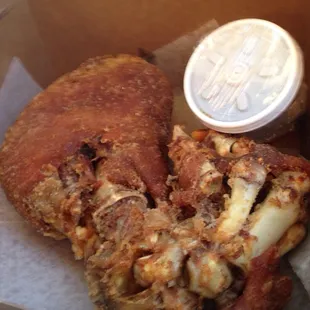 Crispy pata aka "deep fried pork foot". Looks amazing.