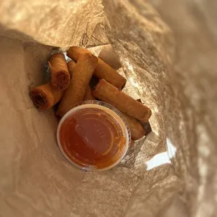 Lumpia. Sorry for the bad picture. Delicious!!!!