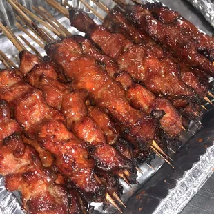 Filipino Pork BBQ Skewers