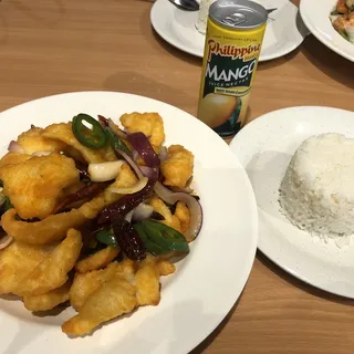 Spicy Crispy Fish Fillet