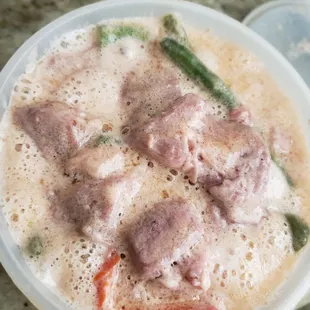 Bubbling Bicol's express---unappealing, unappetizing