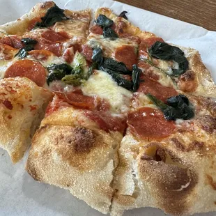 This was pepperoni and mushrooms