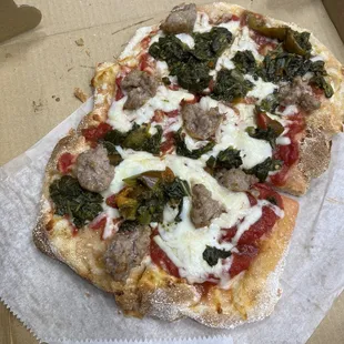 pizza, food