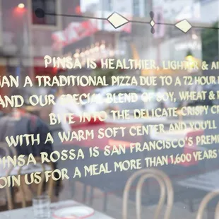 Front of restaurant