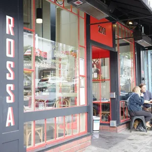 Front of restaurant
