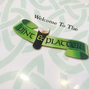 welcome to the pint and platter