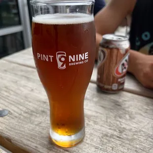 a pint of beer