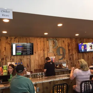 Bar area