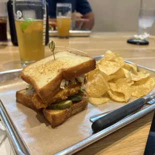 Hot Chicken Sandwich!