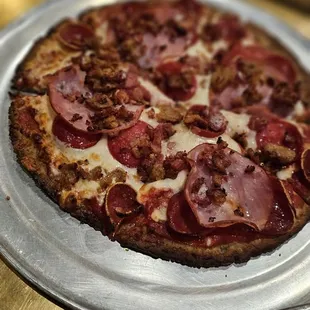 Cannonball with cauliflower crust