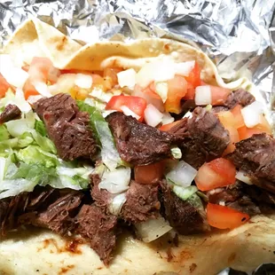 Lengua taco delicioso