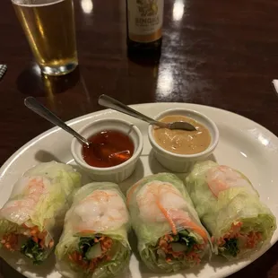 Fresh Rolls with Shrimp