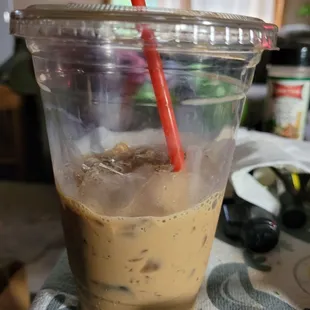 Thai iced coffee