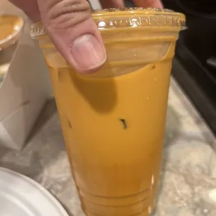 Thai ice tea