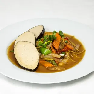 VEGAN SEA BASS GINGER JOY