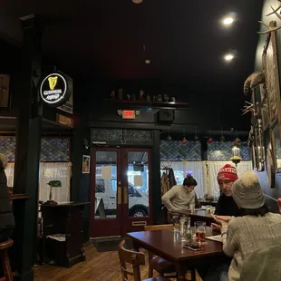 Main level dining area and bar. There is a second level too!