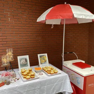 Event catering- individual cups