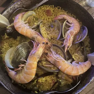 Seafood Paella