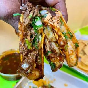 Birria tacos