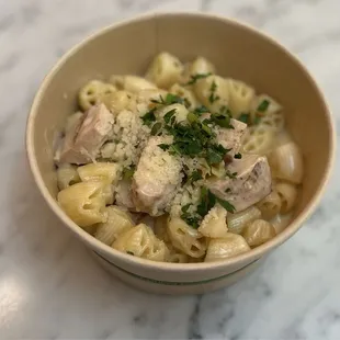 Alfredo Rotelle Pinwheels with Chicken