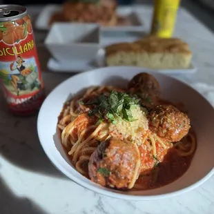 Spaghetti and Meatballs