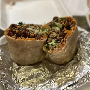 Carne Asada burrito