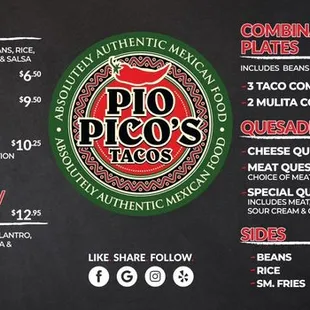 Full MENU