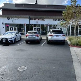 Ample parking