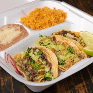 3 Taco Combo Plate